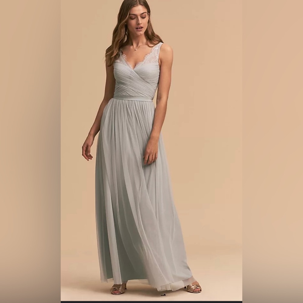Anthropologie BHLDN fleur gown